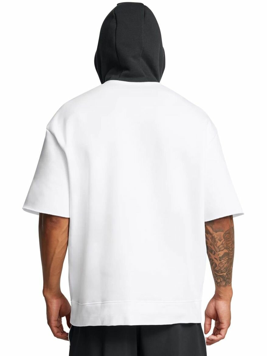 Худи спортивное Under Armour PJT RCK ICON FLC SS HDY BOH, размер L, , белый, — фото 1