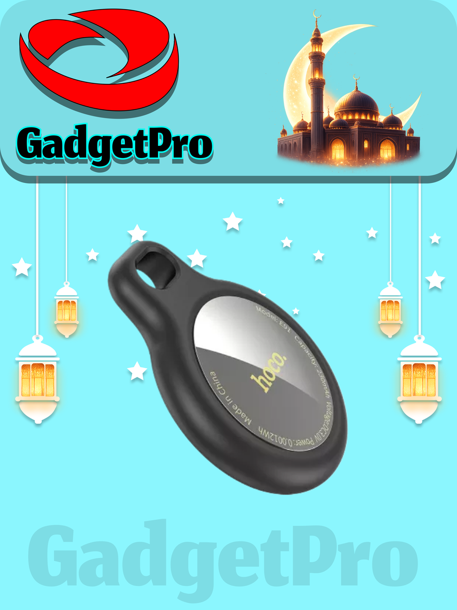 Метка AirTag Hoco E91: надежный трекер для вещей, защита от потери, современный дизайн.