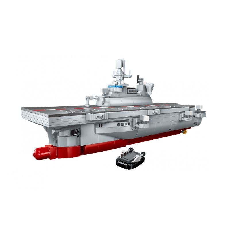 Конструктор Qman "Корабль-Амфибия" (820 дет.) — фото 1