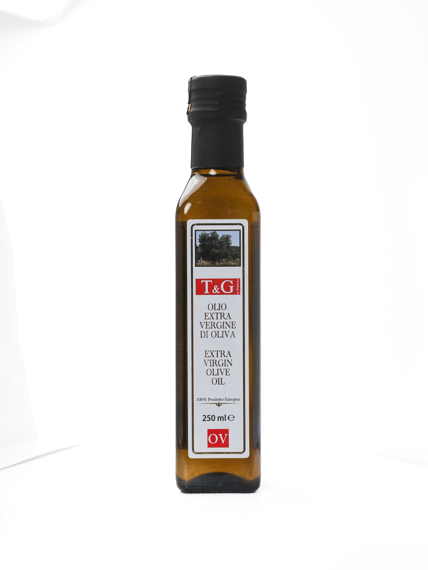 Olio Extra Vergine di Oliva 250 мл — масло первого холодного отжима 250 мл