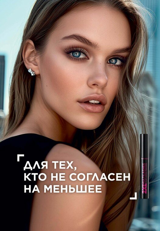 Тушь для ресниц "Multilashes", эффект накладных ресниц, удлинение — фото 1