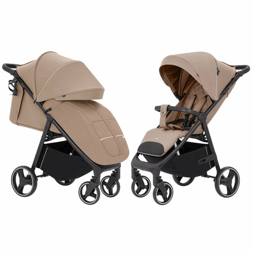 фото Прогулочная коляска carrello bravo crl-8512 deep beige 2026 лучшее соотношение цена-качество