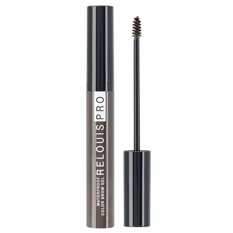 Relouis Гель для бровей водостойкий оттеночный Pro Waterproof Color Brow Gel, Тон 04 Dark Brown