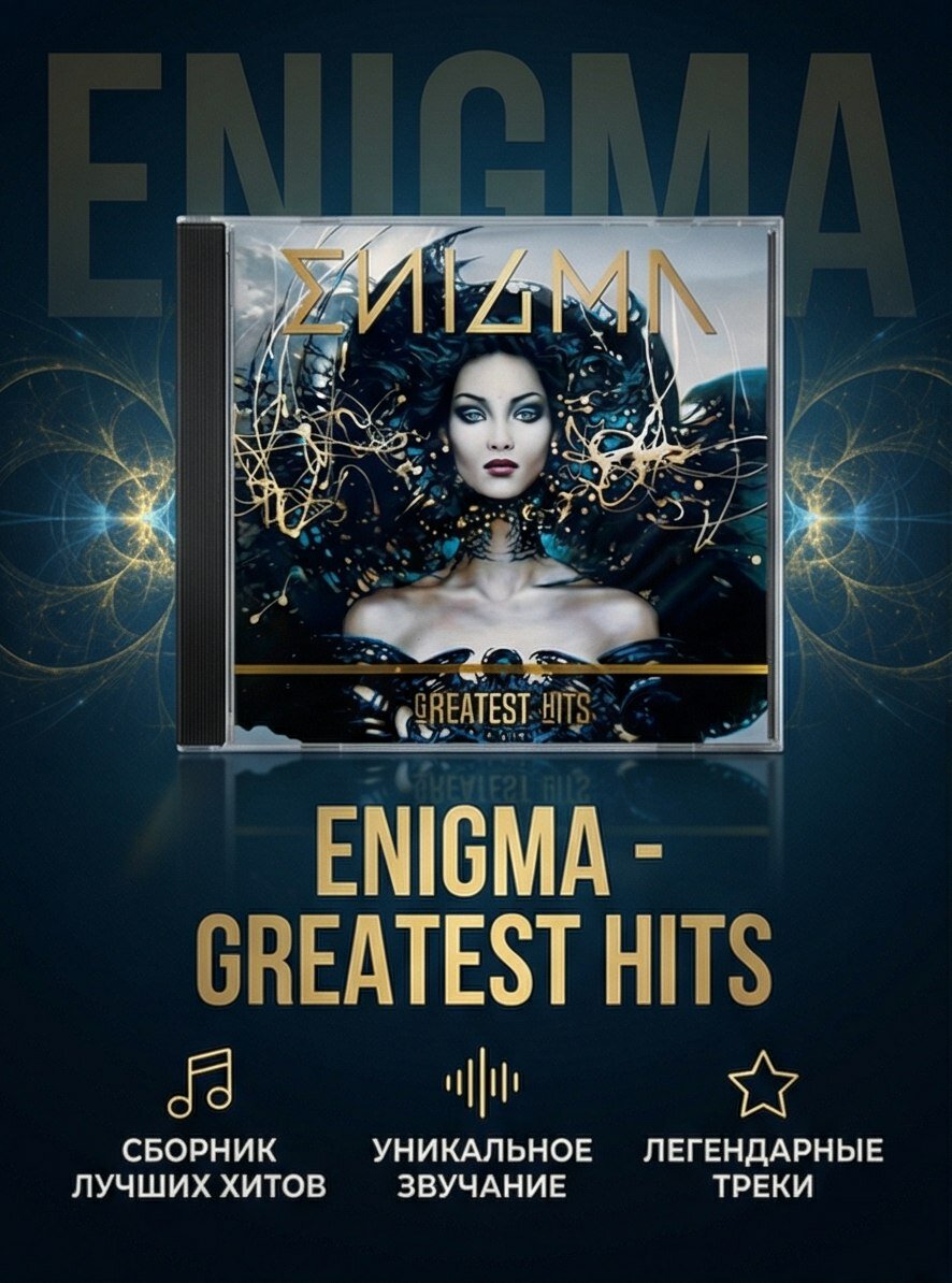 ENIGMA "Greatest Hits" Лучшее, полное собрание хитов, электронная музыка, 2008, (2-CD диска)