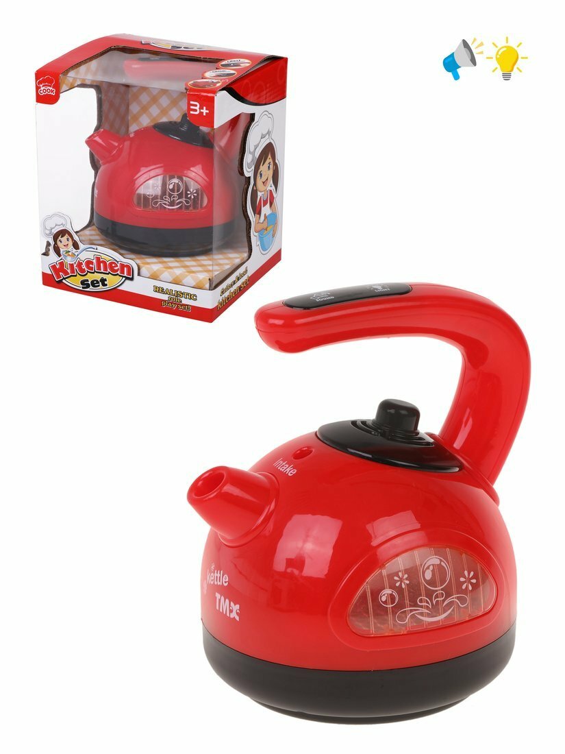Бытовая техника Чайник (игрушка) свет, звук Наша Игрушка Y9260033