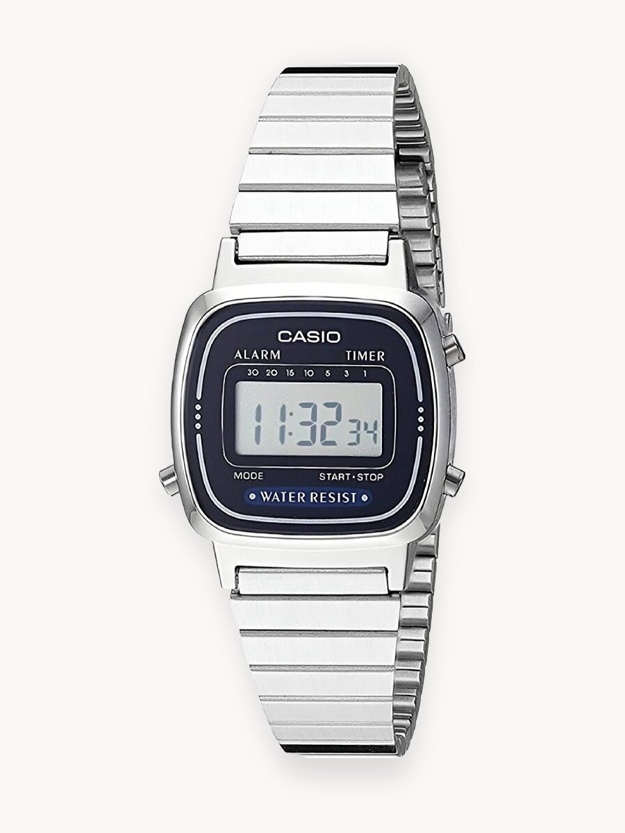 Наручные часы CASIO Vintage, серебряный