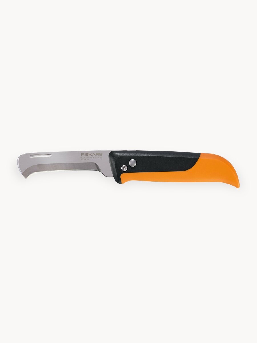 Нож садовый складной FISKARS X-series K80 1062819, нержавеющая сталь