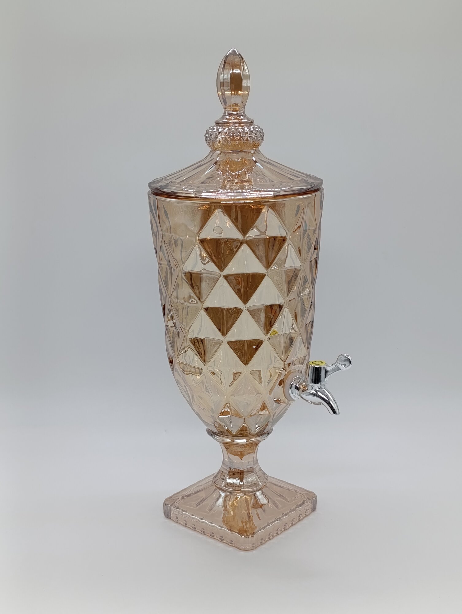 Хрустальный графин «Самовар» 3 литров – роскошный диспенсер для напитков
