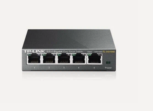 Изображение товара Коммутатор управляемый TP-LINK TL-SG105E Easy Smart, 5xUTP 10/100/1000