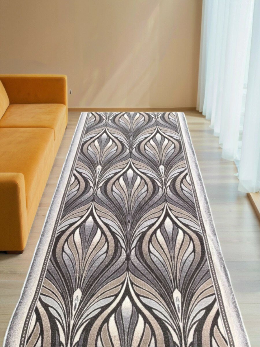 Ковровая дорожка ширина 110 см, длина 310 см / ковровая дорожка на войлочной основе / ковровая дорожка ширина 1.1 м