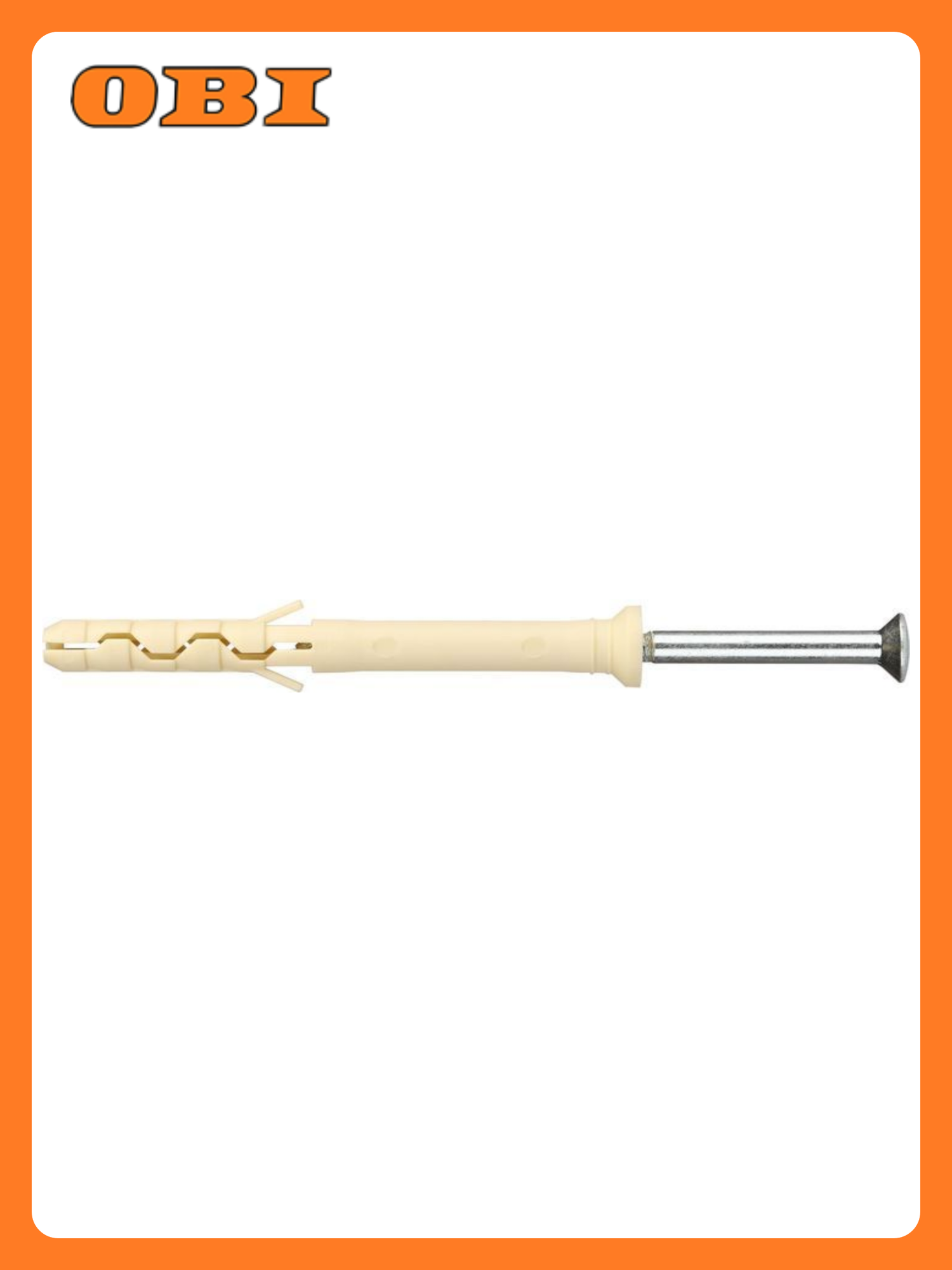 Дюбель-гвоздь PDG UK с потайной манжетой 6x60 (100 шт.)