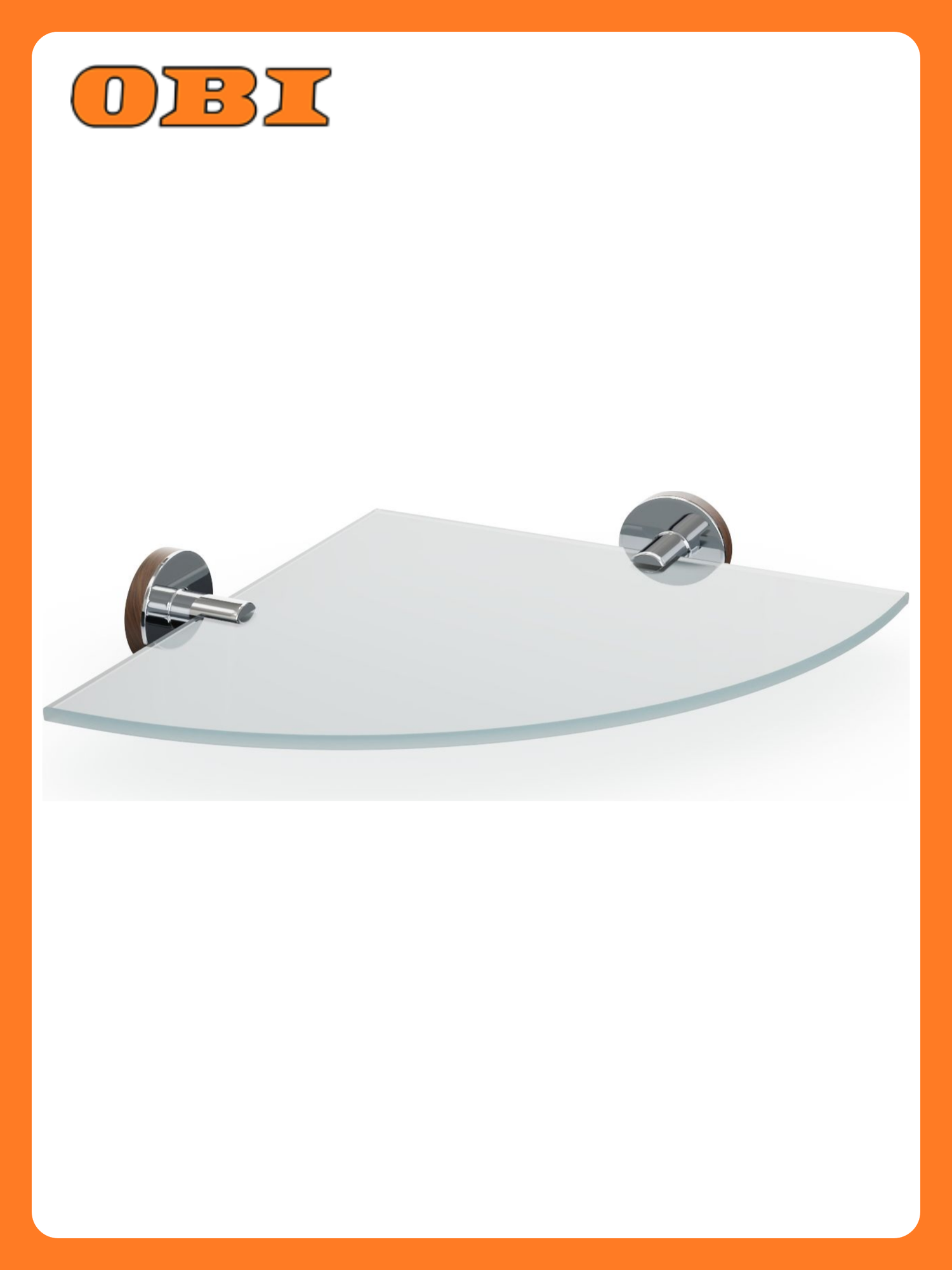 Полка угловая Fora 