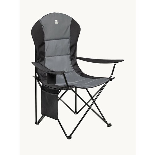 Кресло складное Jungle Camp Boreas туристическое, комфортное, макс. нагрузка 130кг. Для отдыха на природе, рыбалки