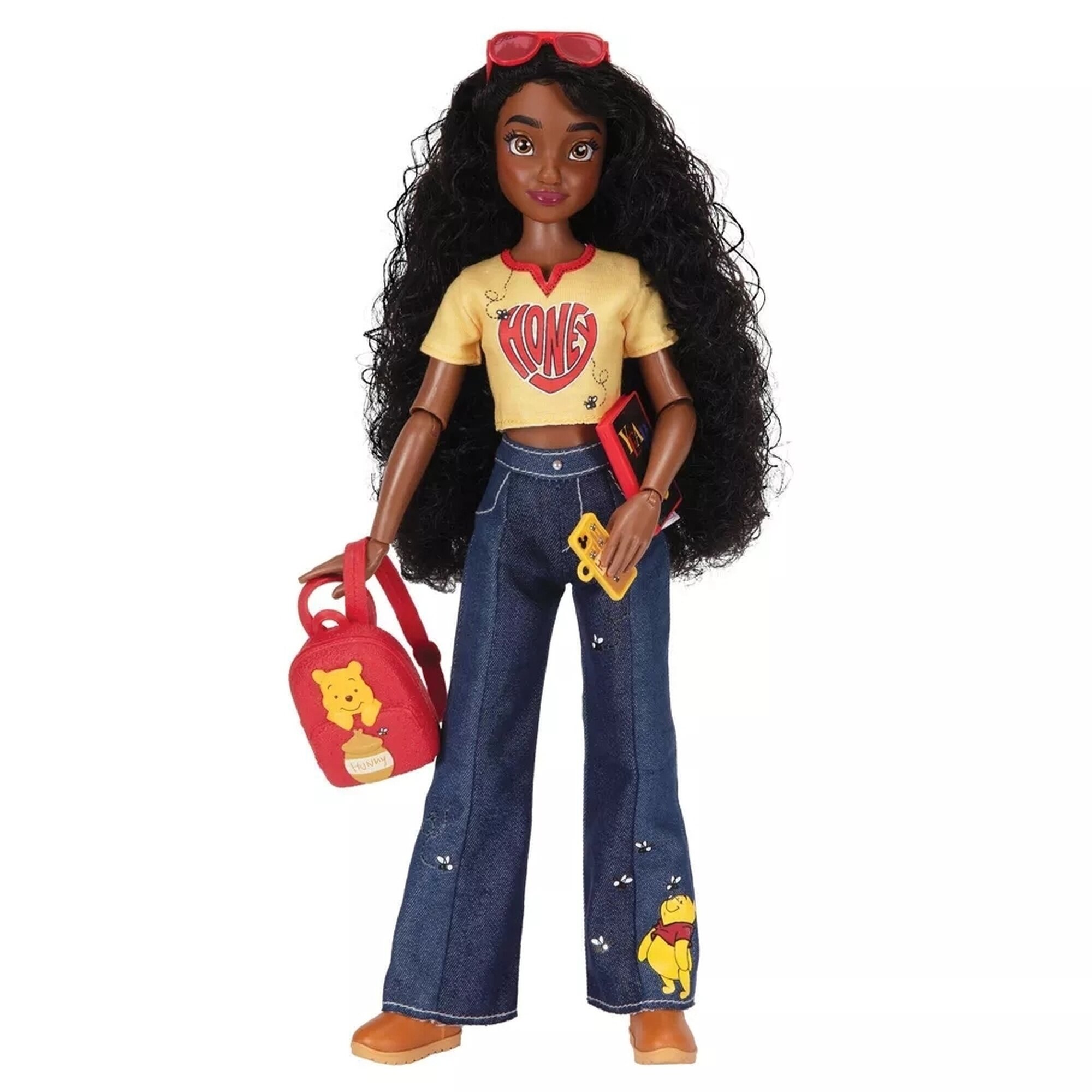 Кукла Disney "Винни Пух", шарнирная, 13 точек артикуляции, с аксессуарами — фото 1