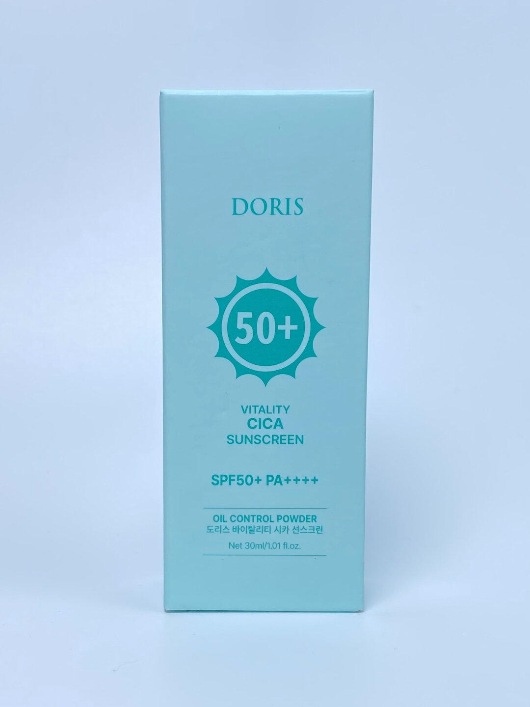 Солнцезащитный крем DORIS Vitality, SPF50, PA++++, для лица, 30 мл — фото 1