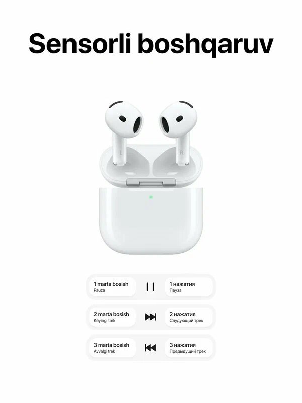 Беспроводные наушники Pro 4, модель Bluetooth, совместимы с iOS и Android. — фото 1