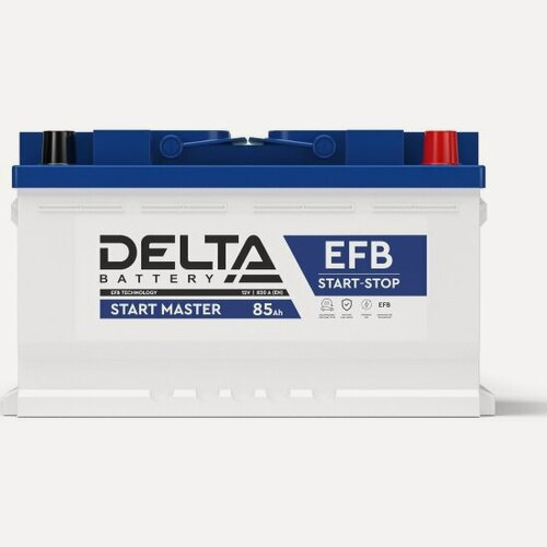 Изображение товара Аккумуляторная батарея Delta Battery DELTA START MASTER 85 Ah EFB