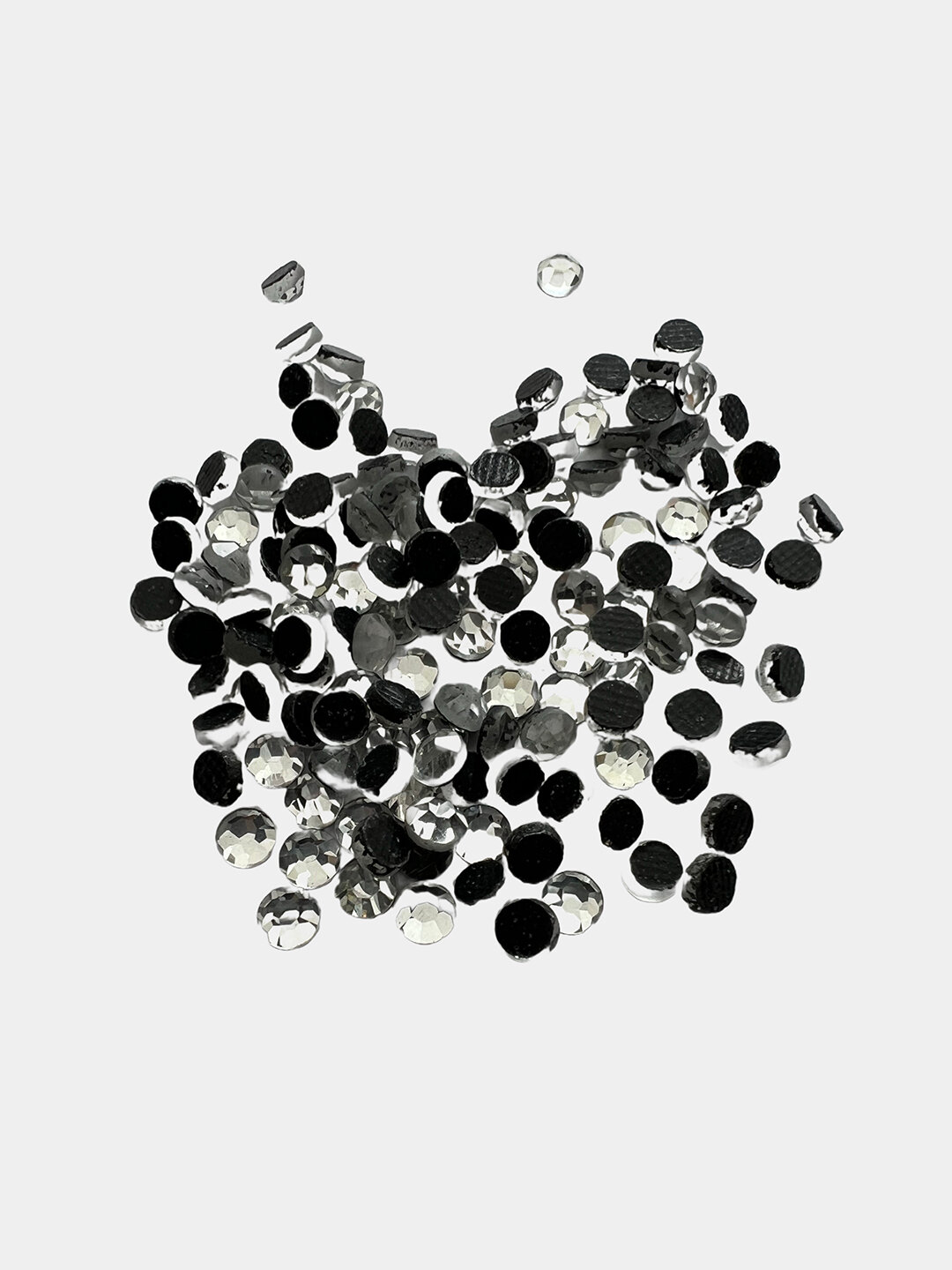 Стразы стеклянные, термоклеевые - Белый, SS16 (3.8-4.0 мм),20 гр