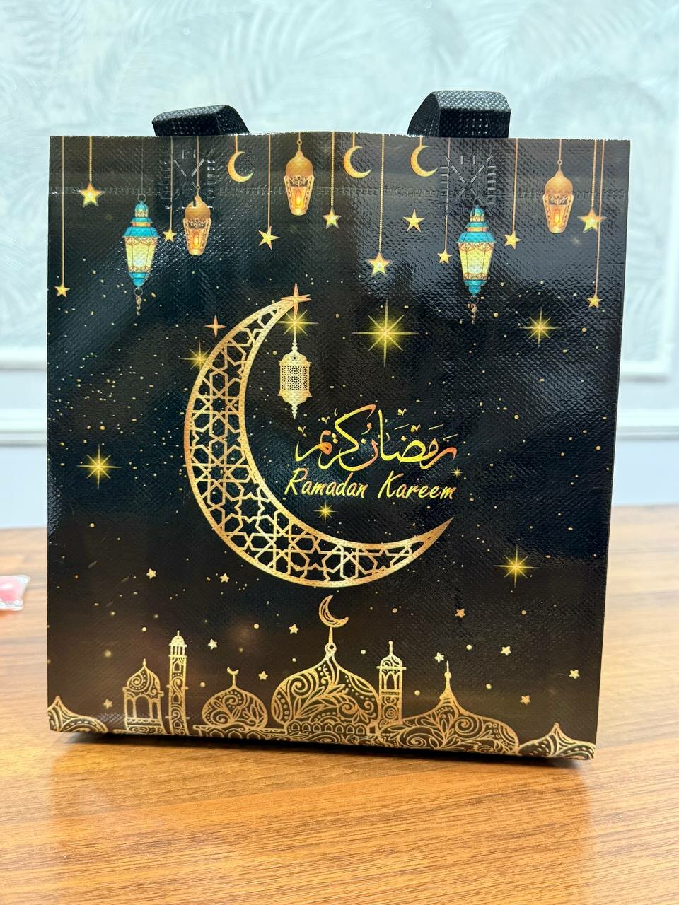 Подарочный пакет, для Рамадана, детская тематика, универсальная упаковка, 11x22x22 см