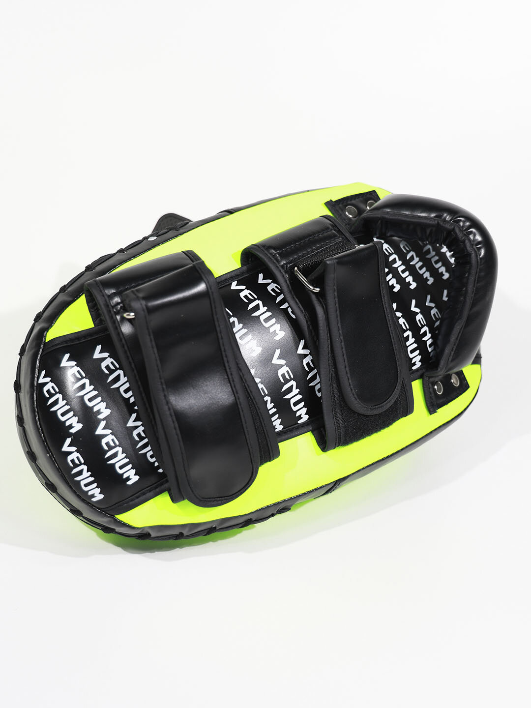 Лапы боксерские Fight Stuff, салатовые, анатомические, 20 см — фото 1