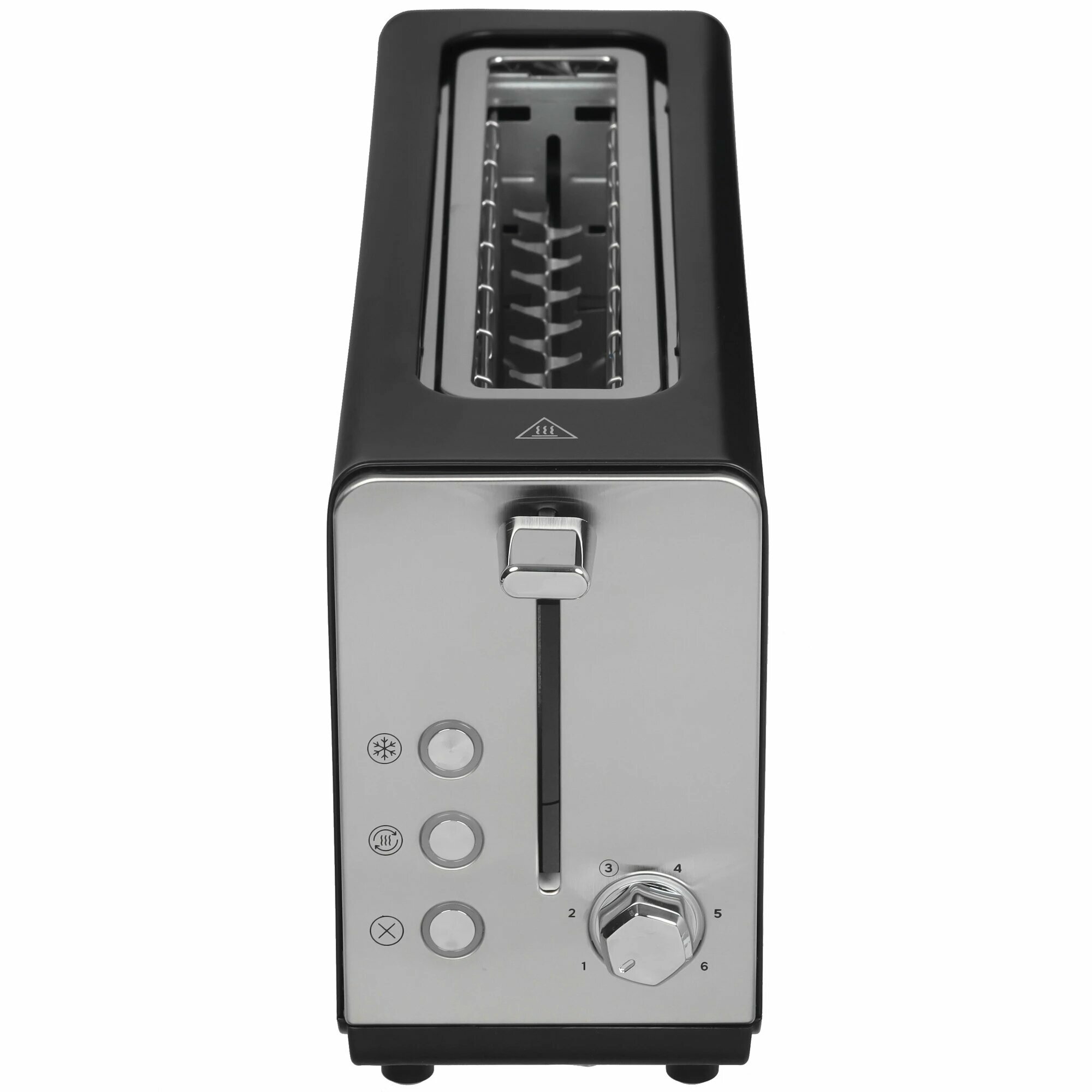 Тостер DEXP DT-M1300L, для 2 тостов, мощность 1300 Вт, черный