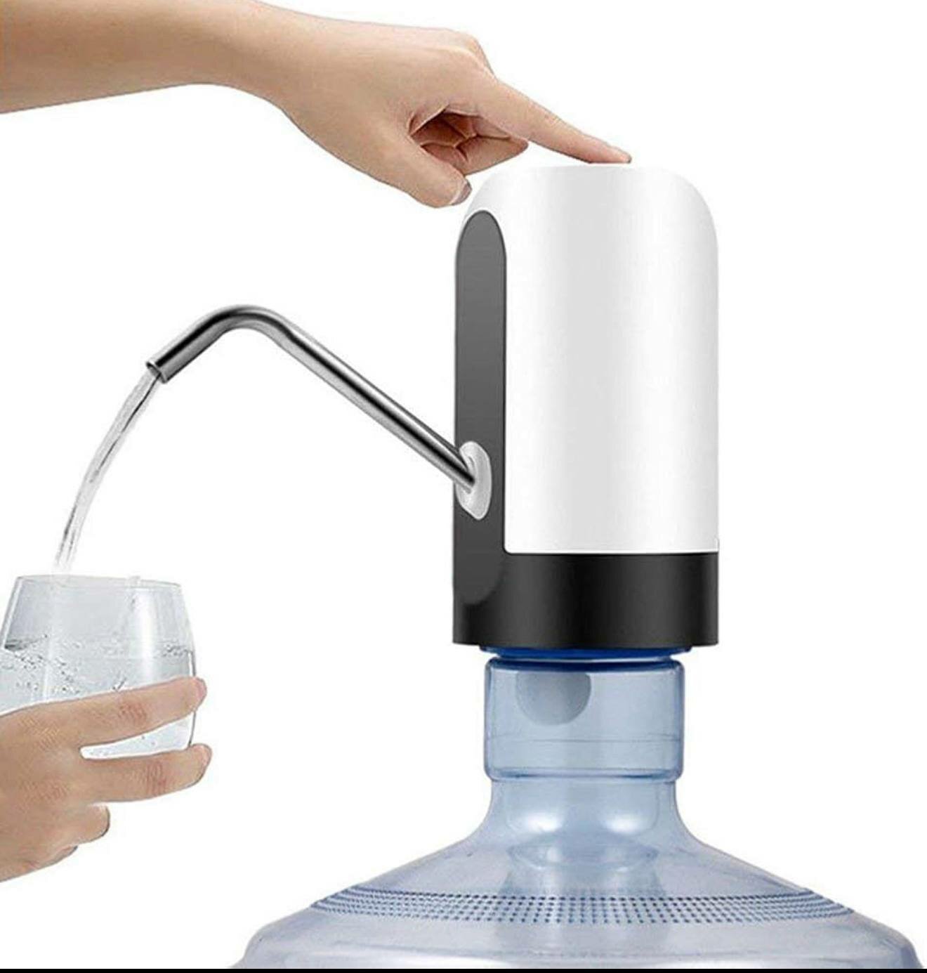 Автоматическая электрическая помпа для воды (для бутылей 20 л) Современная и удобная электрическая помпа