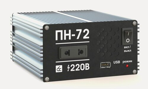 Изображение товара Преобразователь напряжения (инвертор) 12B 220B 900Вт ПН 72 (вымпел)