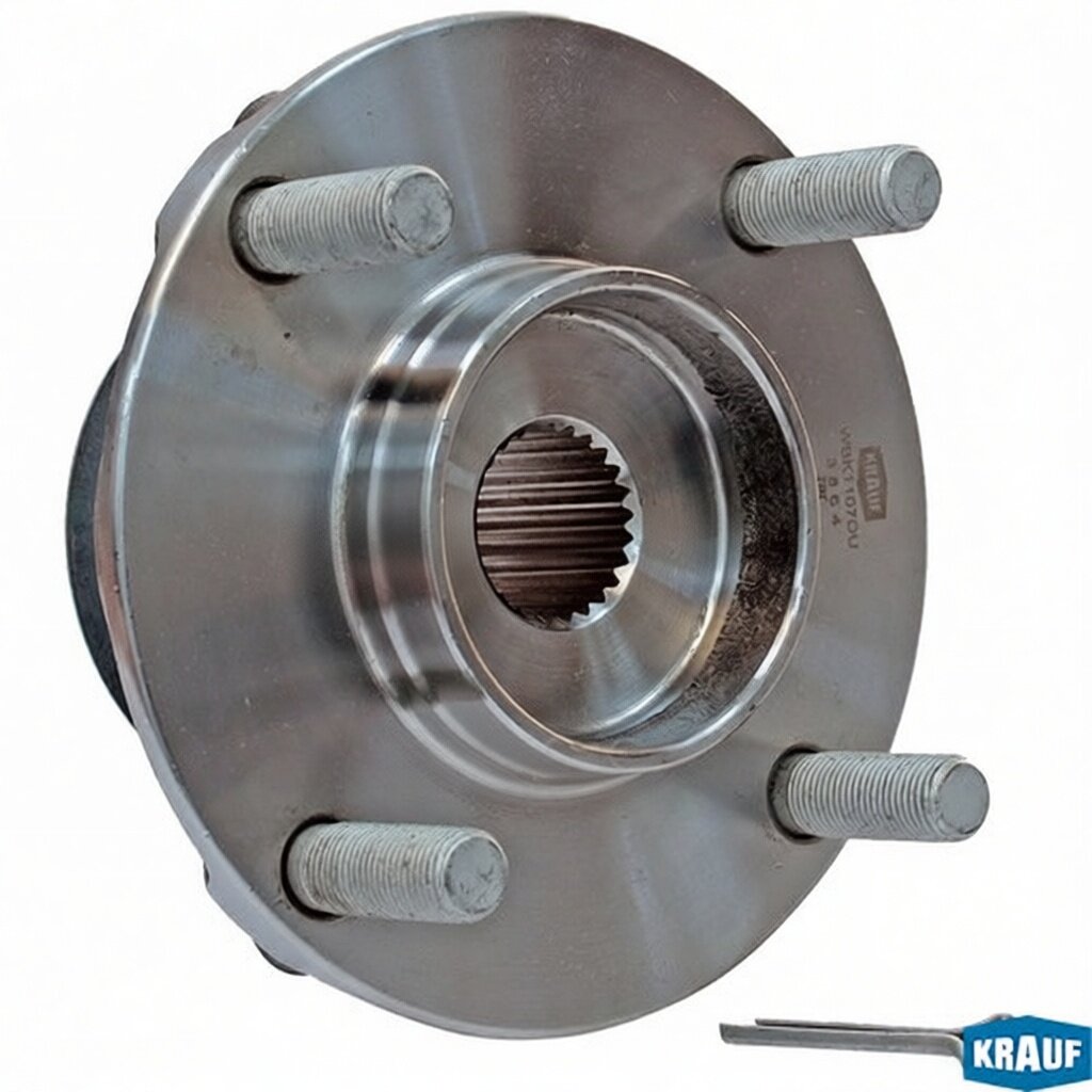 Ступица в сборе NISSAN перед, Kit Tiida (C11, SC11X)/Bluebird Sylphy II (G11)/Cube (Z12) WBK1107DU Kr