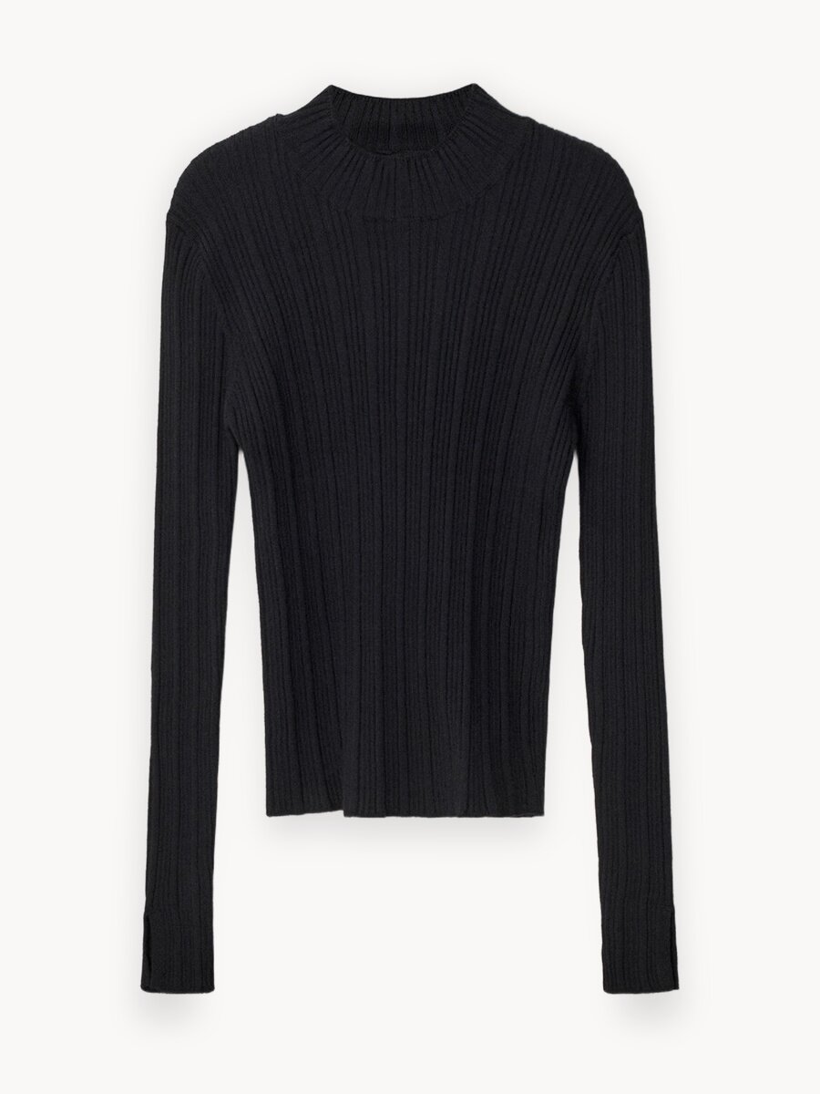 Джемпер Sela, размер 128, черный