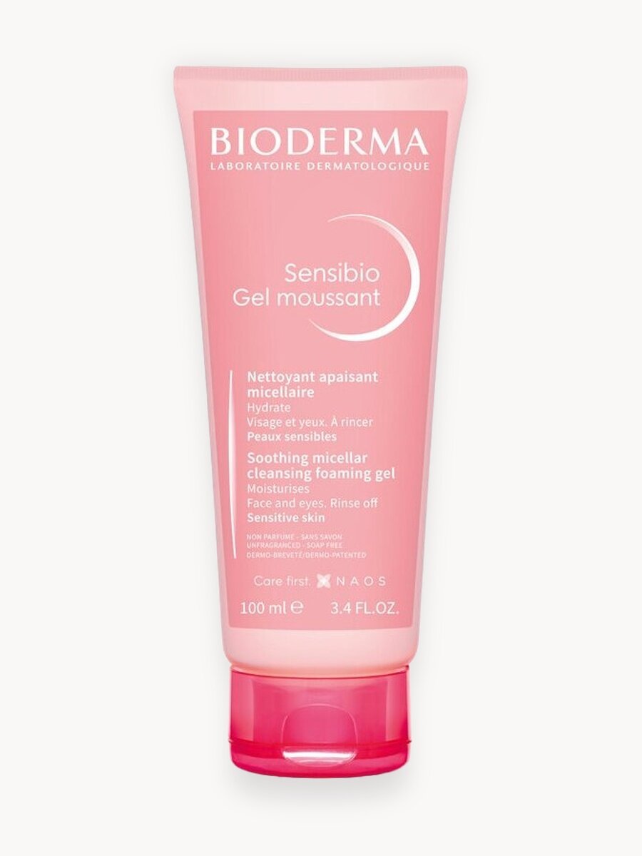 Гель Bioderma Sensibio, увлажняющий, для чувствительной кожи 100 мл