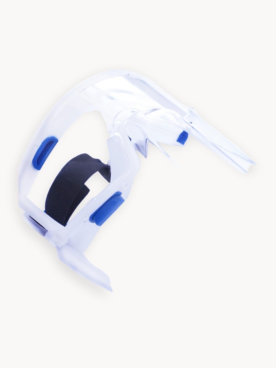 Очки защитные Дельта "Панорама", со щитком, поликарбонатные линзы, бесцветные