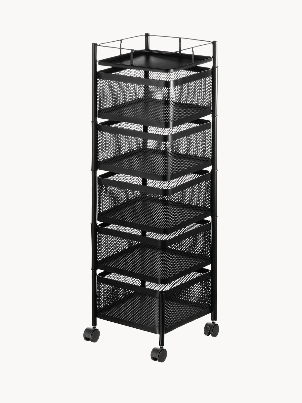 Этажерка EL CASA 27 x 27 x 95 см