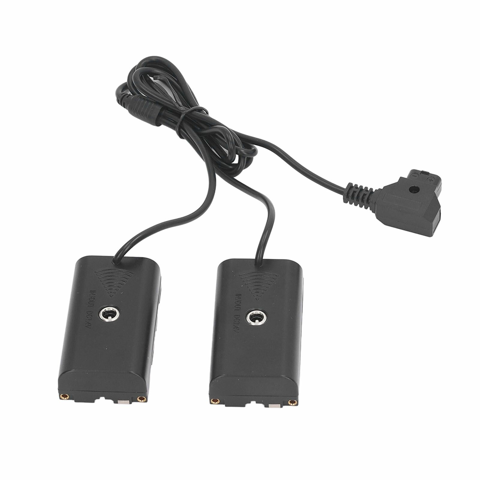 Думми-батарея D Tap на NP F970 F570 F550 с двойным выходом 7.4В 3А 24Вт для мониторов Atomos Ninja V и LED светильников