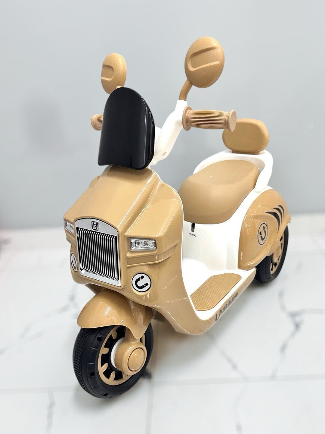 Детский трицикл электрический "Rolls-Royce", скорость до 6км/ч, от 2лет — фото 1