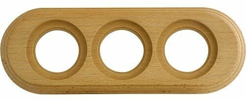 BIRONI Лизетта Бук Натурэль Рамка 3-ая на бревно 260мм, BFC26-630-10