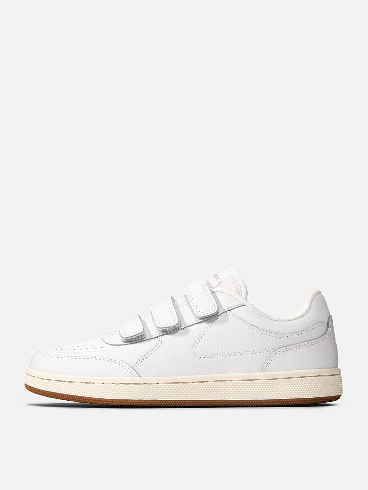 Кроссовки STREET BEAT Court Velcro Strap, полнота 6 (RU)/ на среднюю стопу, размер 40, белый/микс