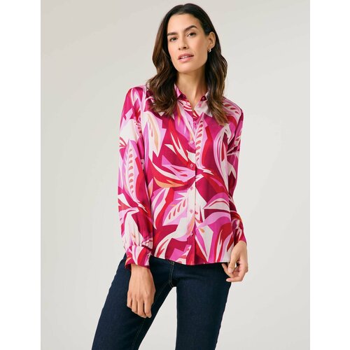фото Рубашка gerry weber весна-лето 2025, размер 46, красный