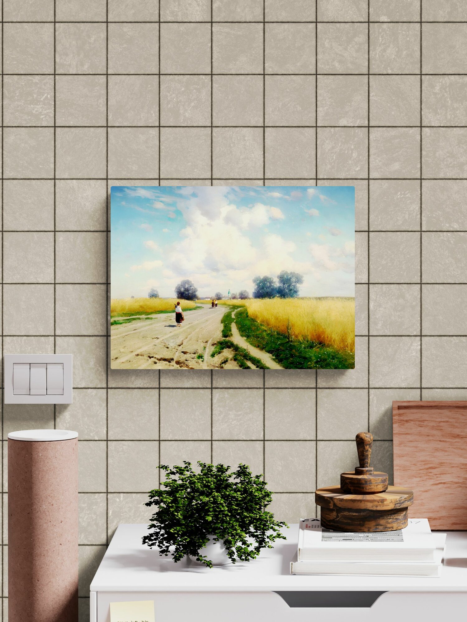 Крыжицкий Константин Яковлевич "Дорога" 40х30 см — фото 1