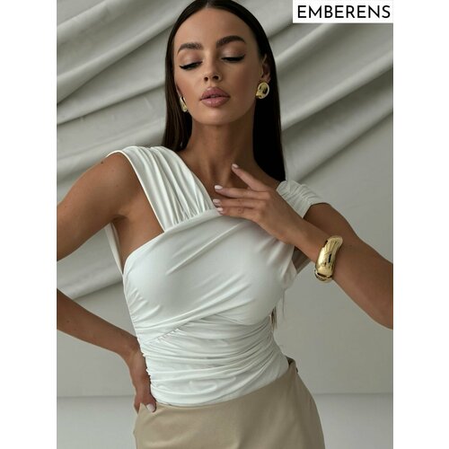 фото Блуза emberens, размер 40-46, белый
