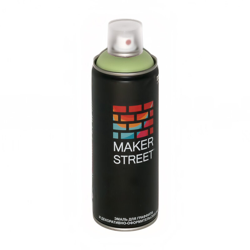 Эмаль для граффити "MAKERSTREET" MS400 400 мл 601 Фисташковый