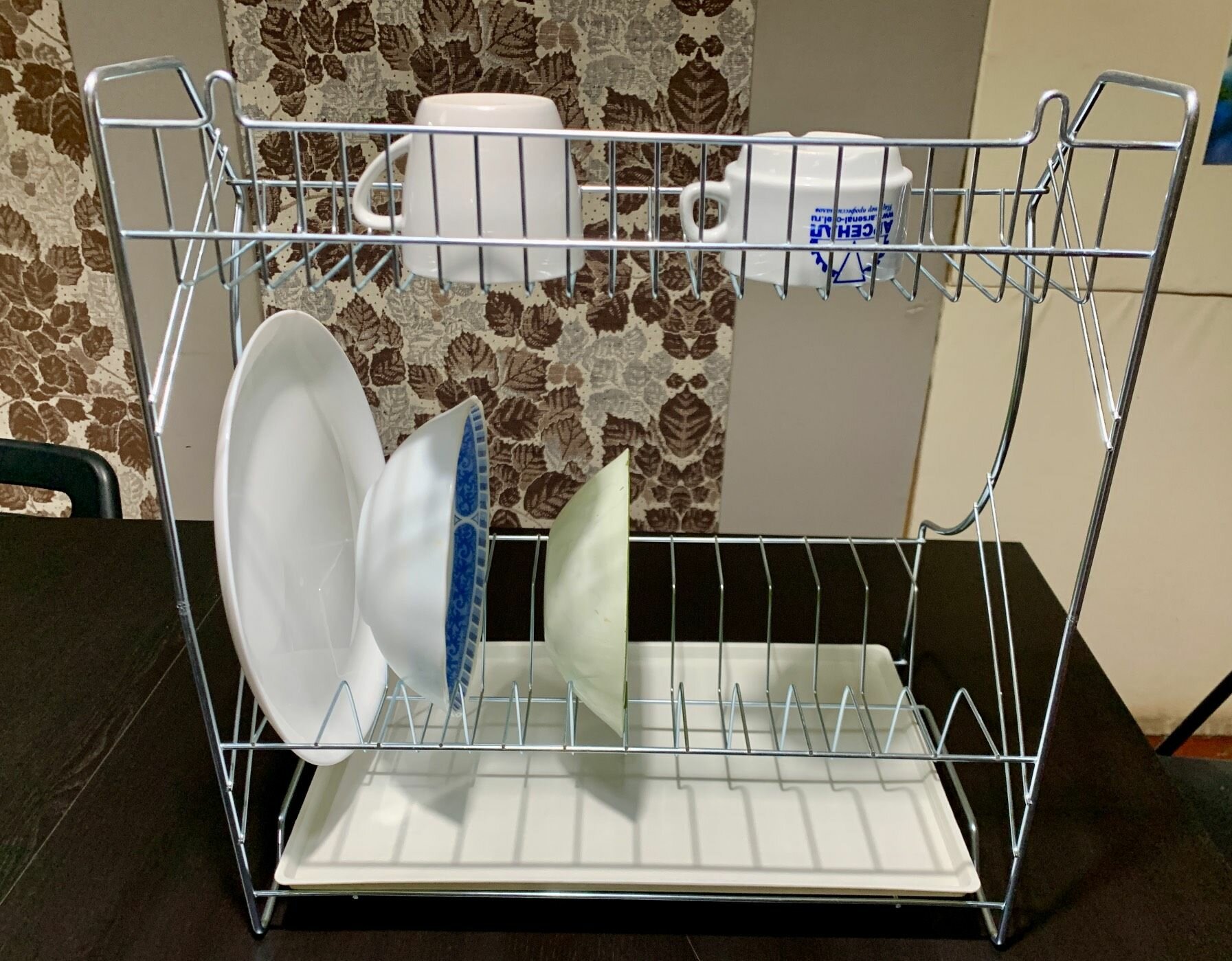 Тарелосушка универсальная с поддоном покрытие цинк — фото 1