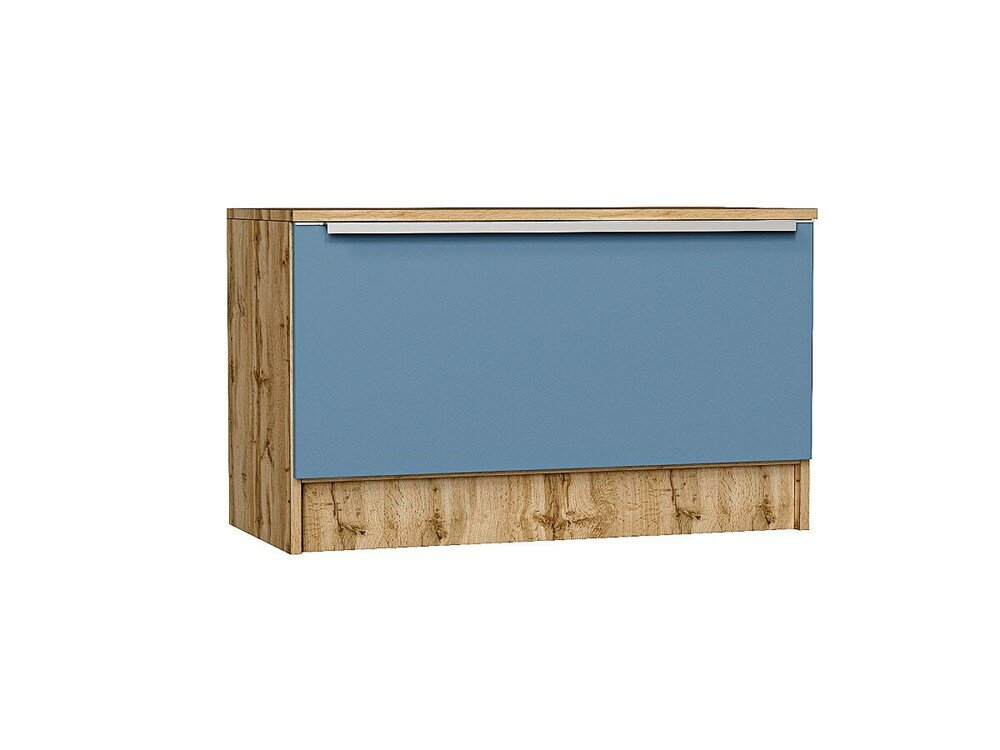 VVT Тумба Стиль ТБ-800 Дуб Вотан, Silky Blue