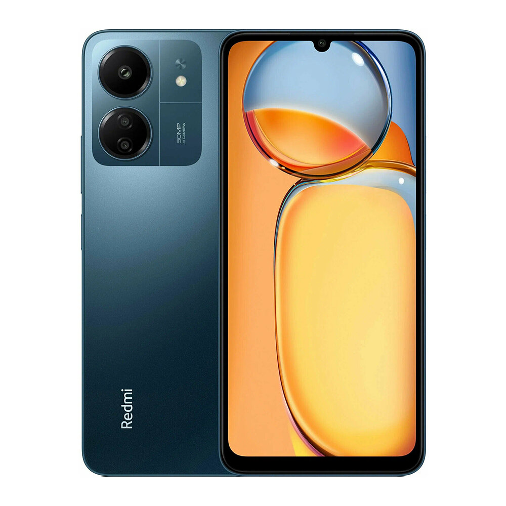 (RU)Смартфон Xiaomi Redmi 13C, 6.74", 8ГБ/256ГБ, Dual SIM, Android 14, Blue — фото 1