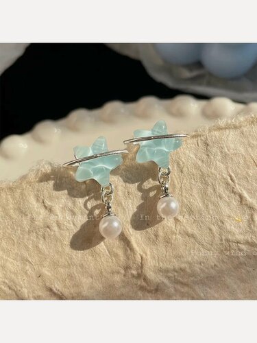 Изображение товара Серьги, искусственный камень