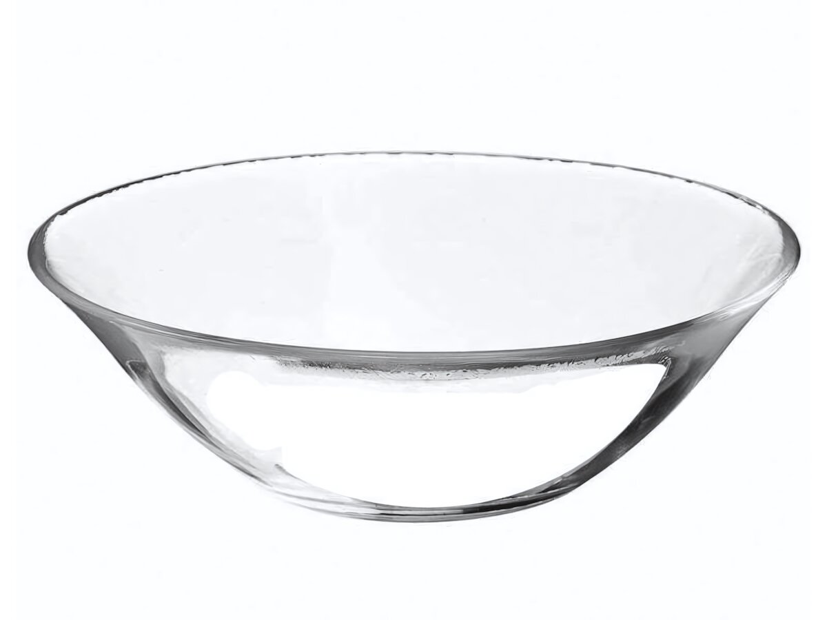 Салатник стеклянный 'Invitation' 140мм, прозрачный, для сервировки
