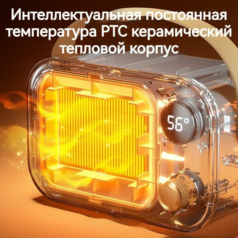 Инфракрасные Обогреватели Умный настольный подогреватель PTC / электрический мини-нагреватель-l