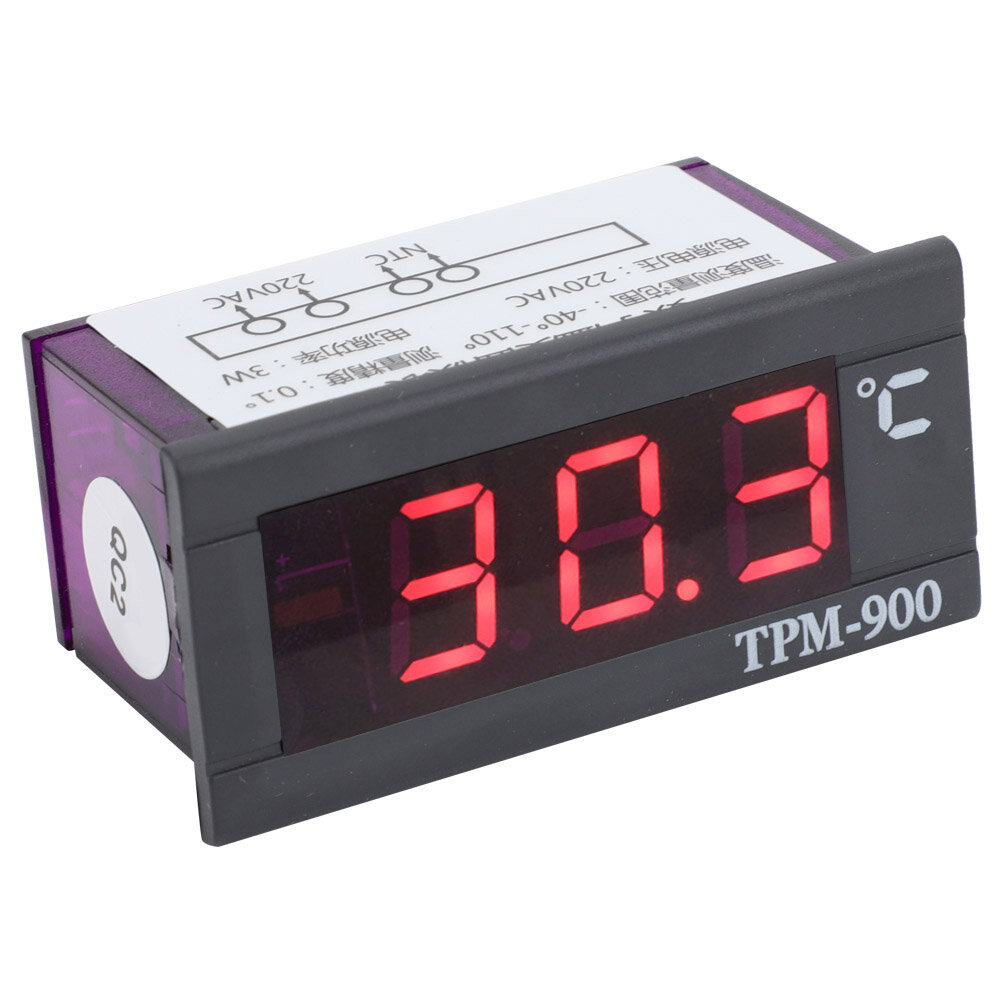Mini LCD Digital Temperature Panel Meter Thermometer Indicator -40℃ - +110℃ — фото 1