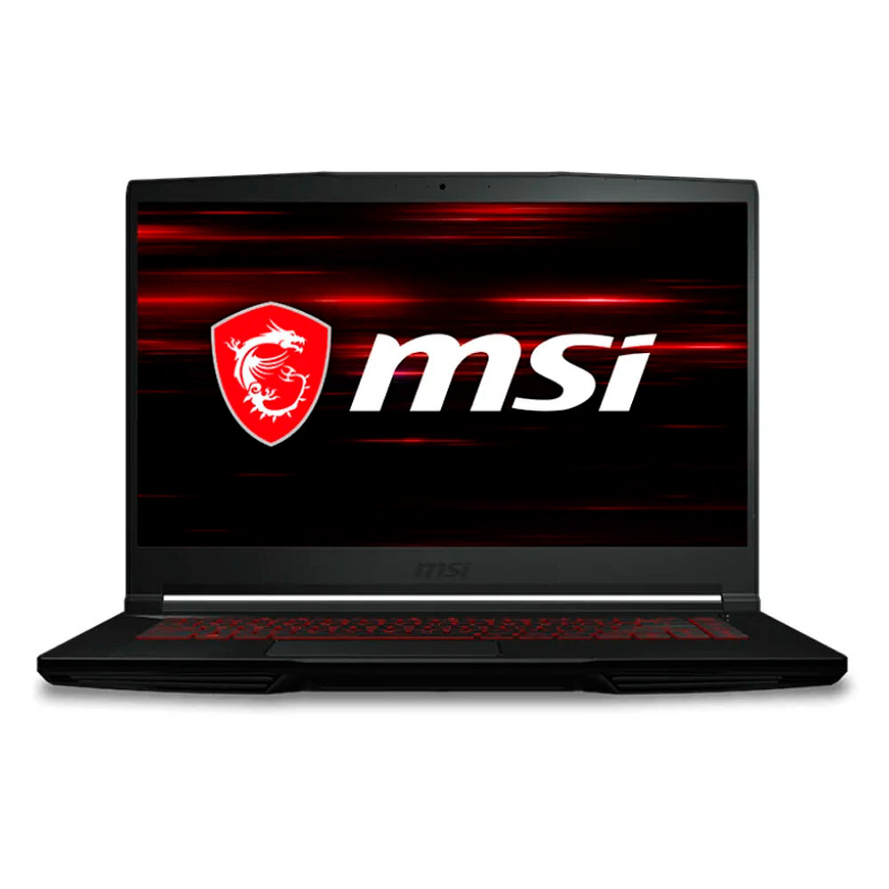Ноутбук MSI GF63 Thin / i5-10500H / 8GB / SSD 512GB / GTX 1650 4GB / 15.6", черный