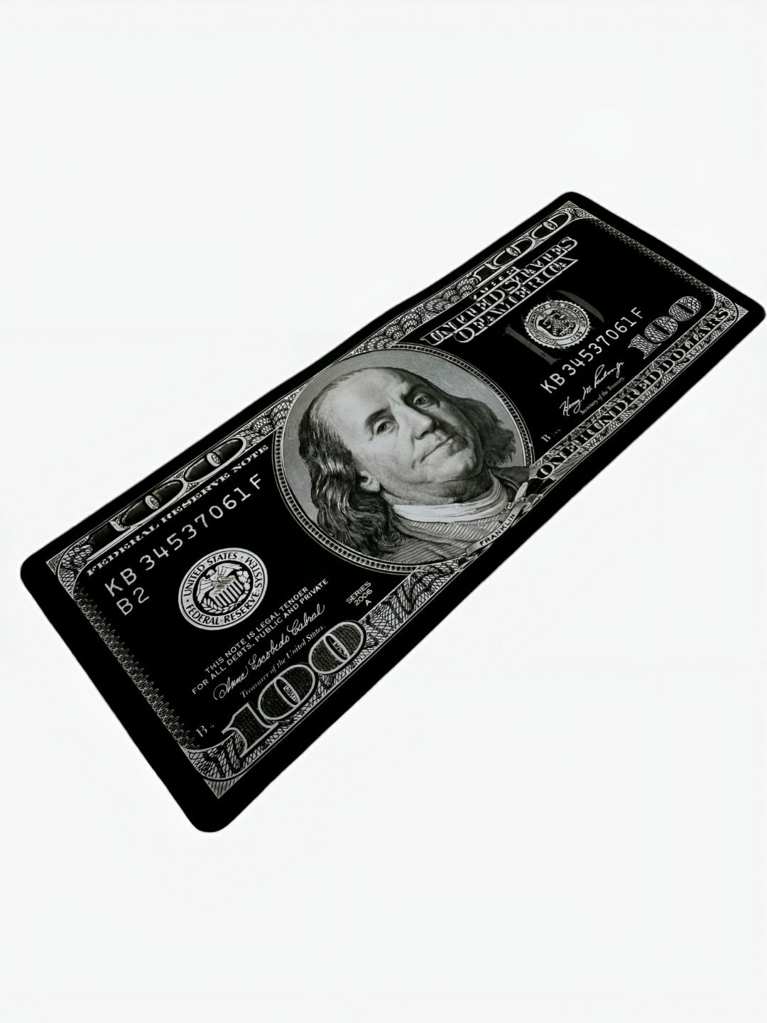 Большой коврик для мыши – 80x30 см, с прошитыми краями и нескользящей основой, игровой/офисный — фото 1