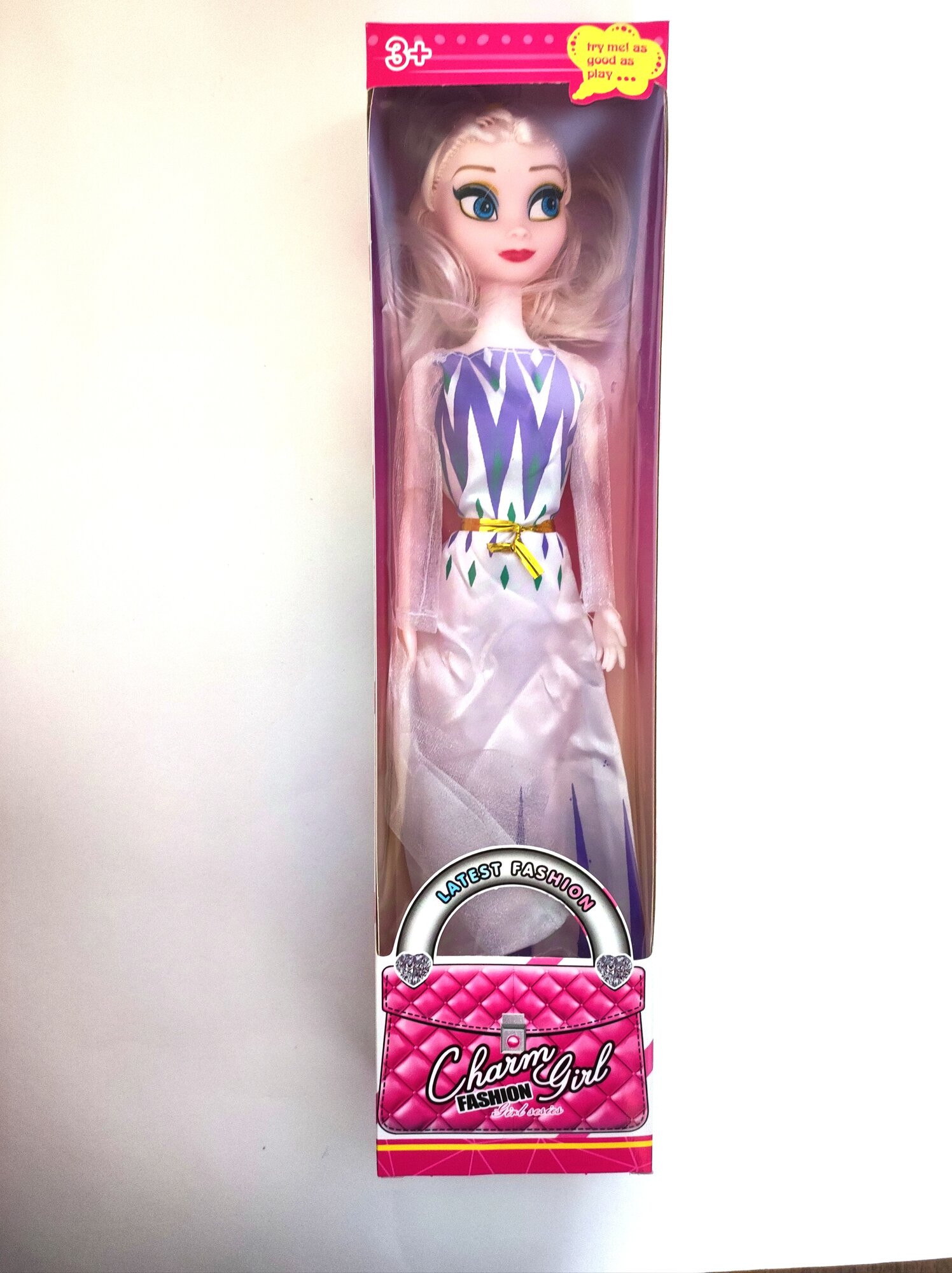 Кукла Charm Fashion Girl барби для девочек, long dress